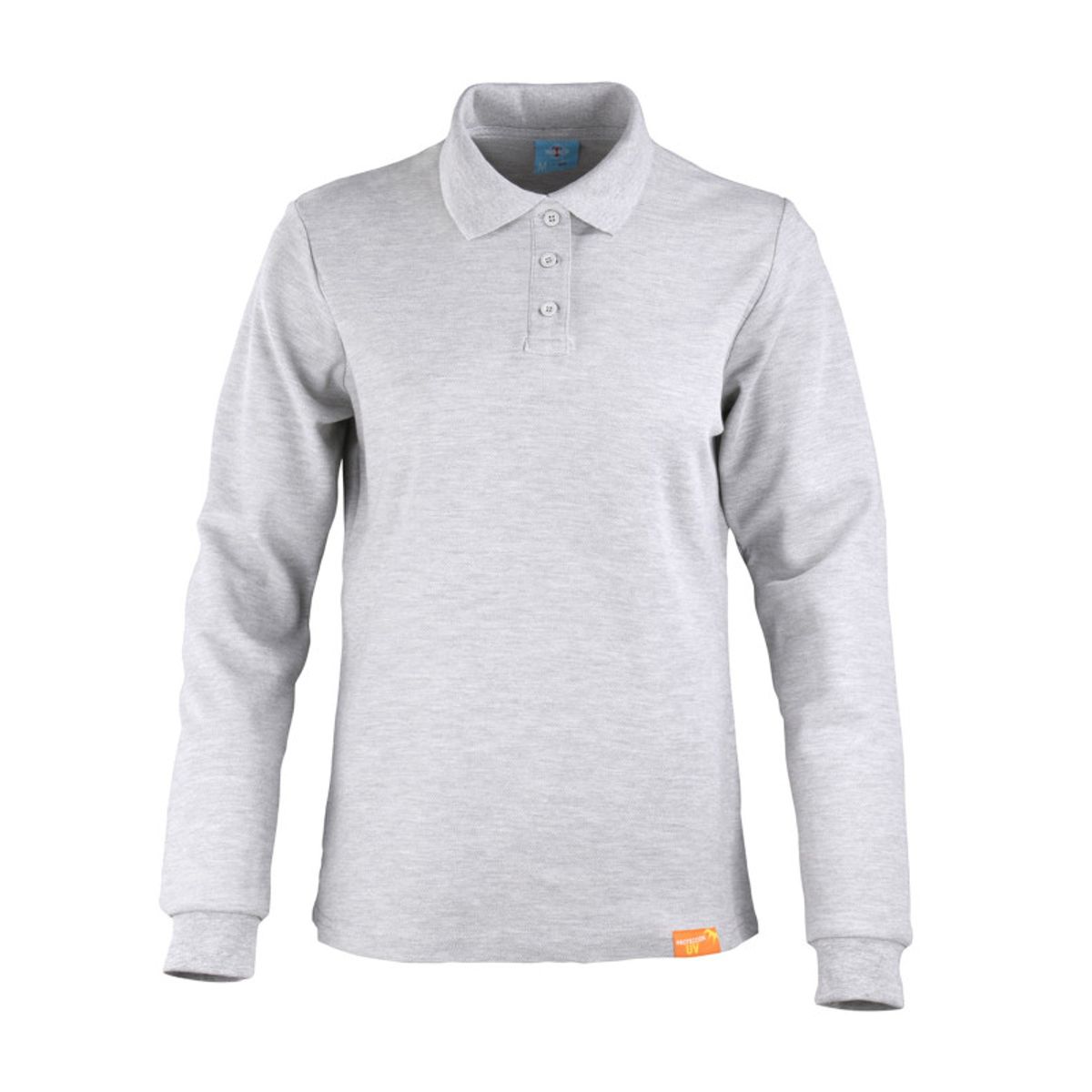 T-WORLD - Polera Polo 80% Algodón Manga Larga Mujer