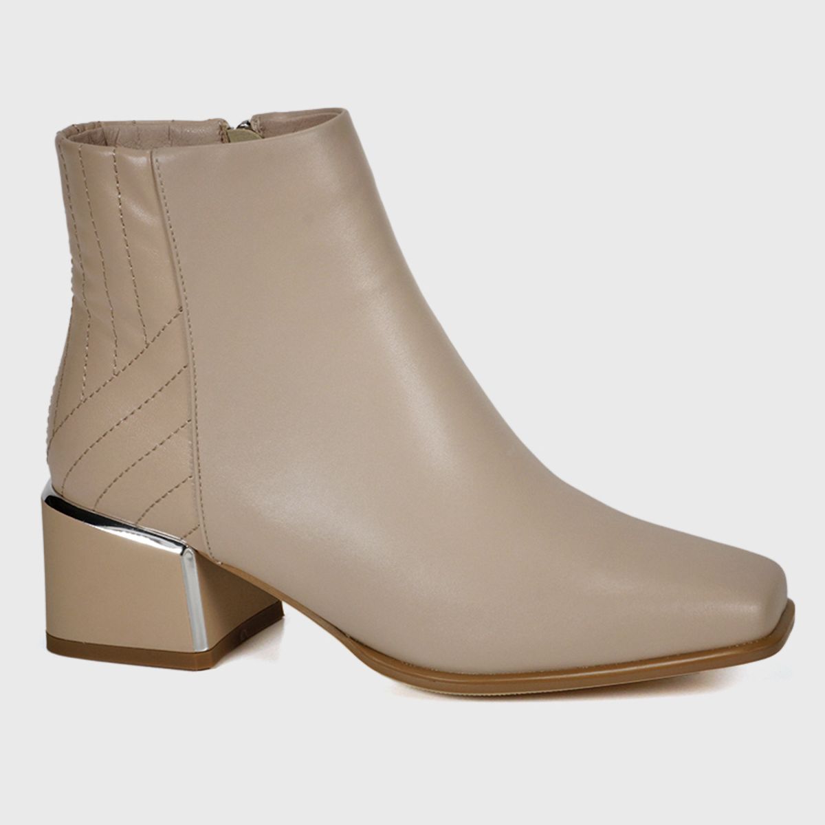 DEGAS - Botín Cuero Celín Blanco arena DEGAS