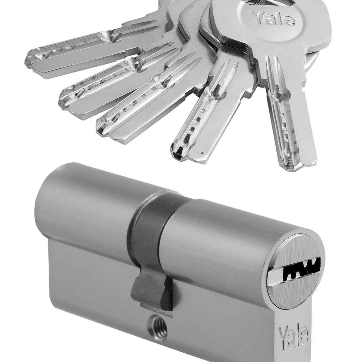YALE - Cilindro Multipunto YALE Niquel Satín