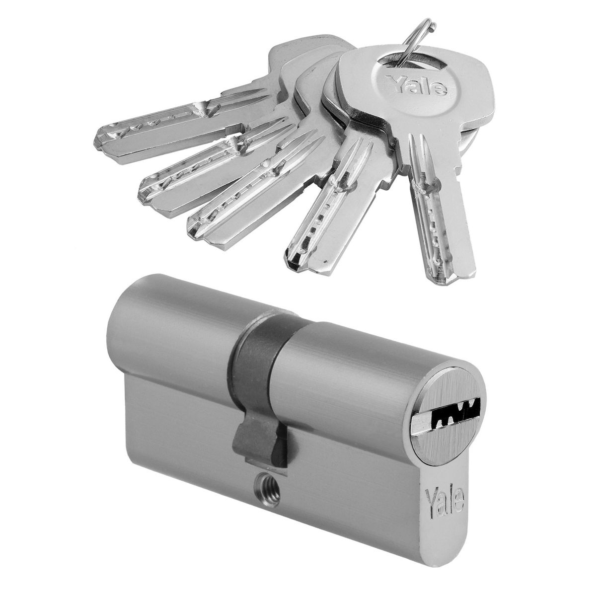 YALE - Cilindro Multipunto YALE Niquel Satín