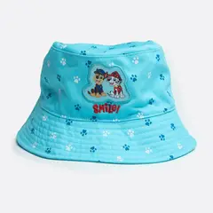 PAW PATROL - Gorro Bucket Niño Chase y Marshall Celeste