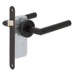 POLI - Cerradura Embutida Toscana Black B40 Libre Paso