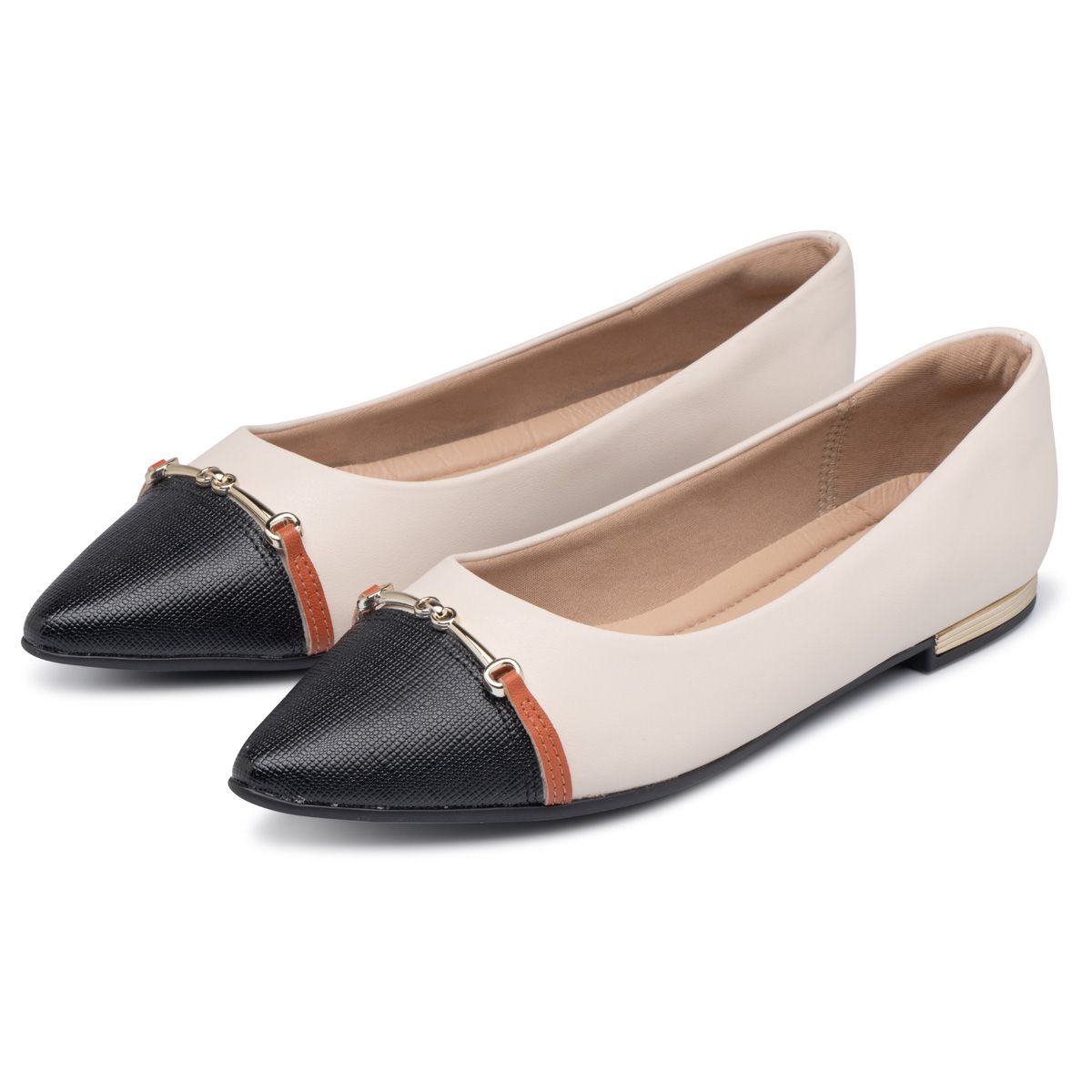 PICCADILLY - Zapato Mujer Negro/Hueso Ana 629 Piccadilly