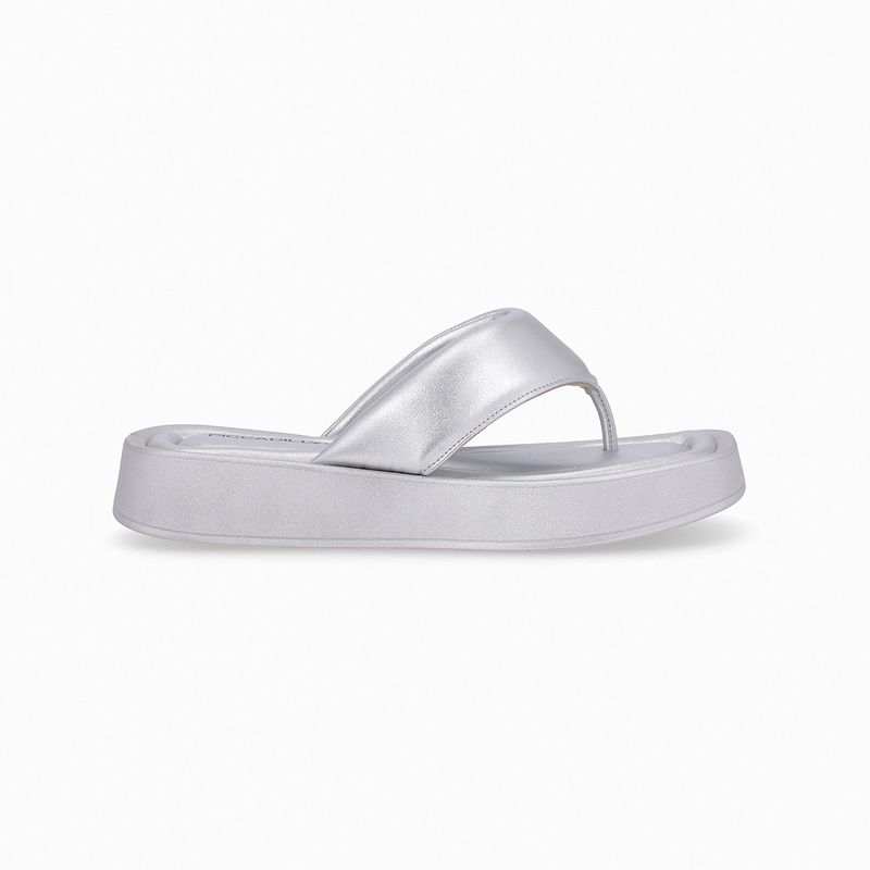 PICCADILLY - Sandalia Mujer Plata Cristiani Piccadilly