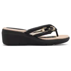 PICCADILLY - Sandalia Mujer Anabela Cecilia Negro 460