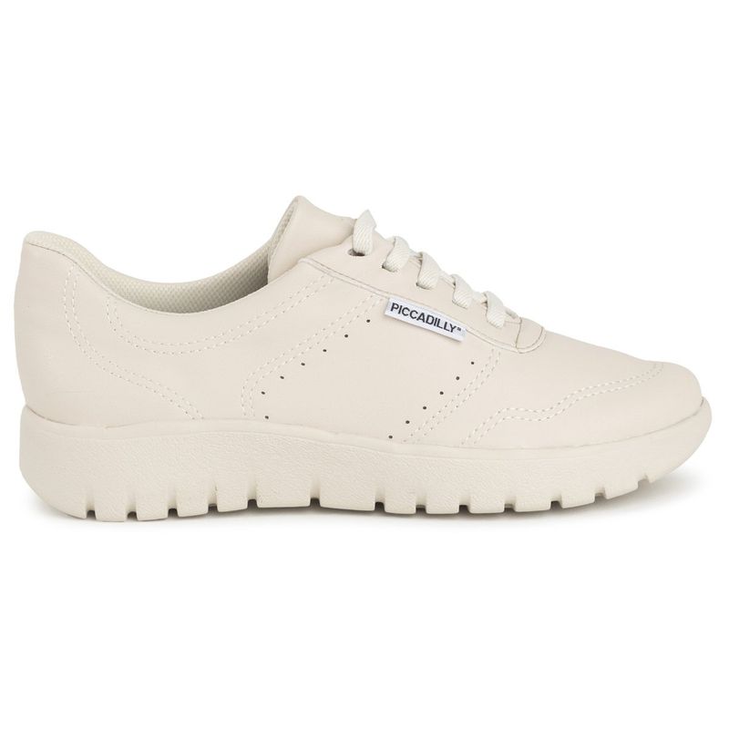 PICCADILLY - Zapatilla Mujer Hueso Vicky Piccadilly