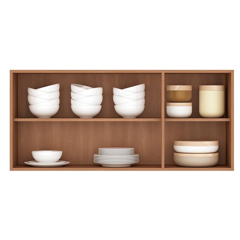VEKKAHOME - MUEBLE AEREO MIA 120 CM BEIGE