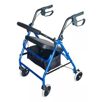 Imagen 2 del producto Andador Ortopedia Burrito Con Asiento Y Bolso 4 Ruedas 3004B-1
