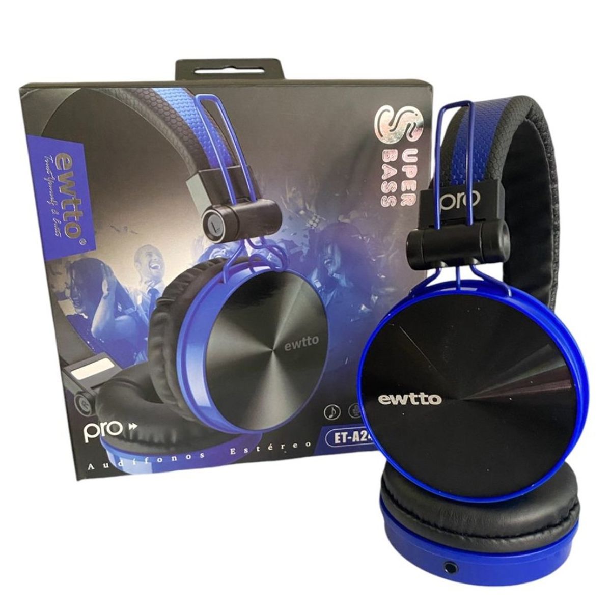 GENERICO - Audífonos Estéreo Ewtto Manos Libres