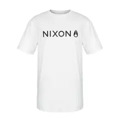 NIXON - Polera Men Icon White - Blanco