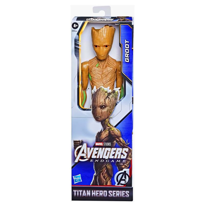 MARVEL - Figura De Acción Marvel Titan Hero Series Groot Original