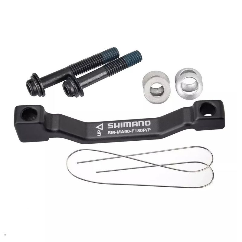 SHIMANO - Adaptador Shimano Montaje Disco Freno 160 A 180mm Post Mount