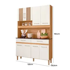 VEKKAHOME - KIT COCINA BARI WHITE