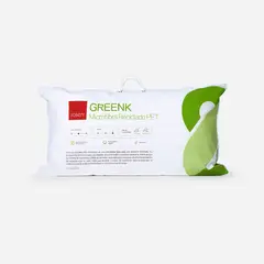 ROSEN - Almohada Microfibra Pet Greenk King 50x90 cm
