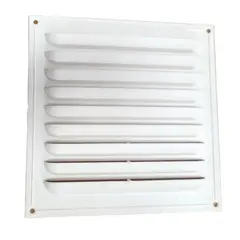 GENERICO - Pack 10 unidades Celosia rejilla pvc 20X20 CM.