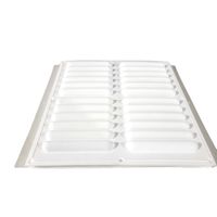 Pack 10 unidades Celosia rejilla pvc 30x30 CM nacional.. Calidad !!