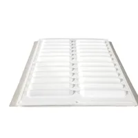 Pack 30 unidades Celosia rejilla pvc 30x30 CM nacional.. Calidad !!