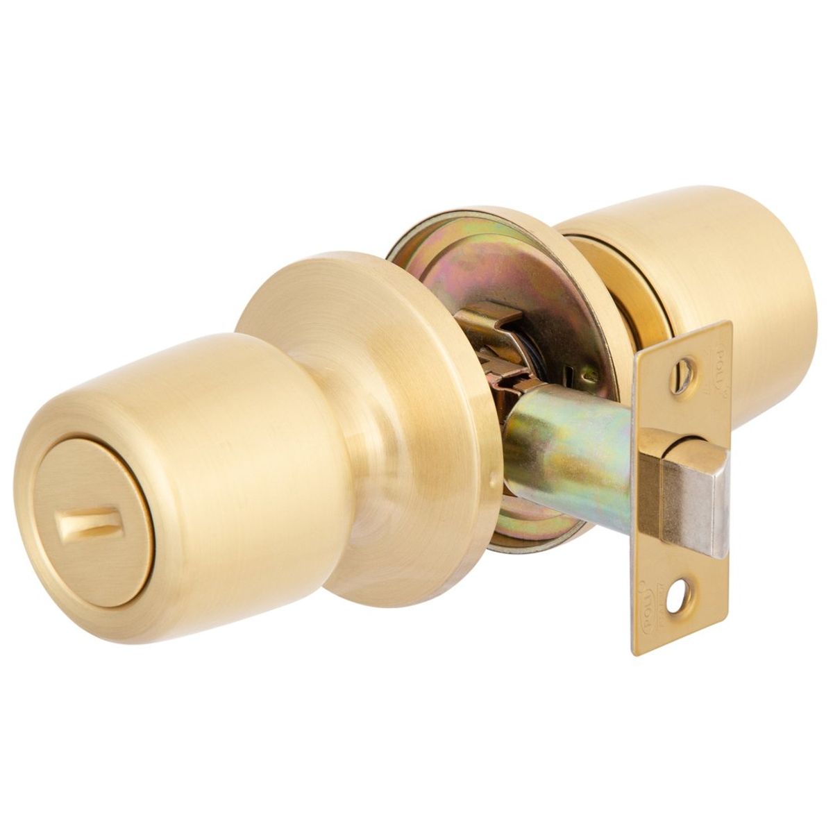 POLI - Cerradura Tubular Pomo 8000 Antibacterial Baño/Dormitorio