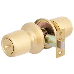 POLI - Cerradura Tubular Pomo 8000 Antibacterial Baño/Dormitorio