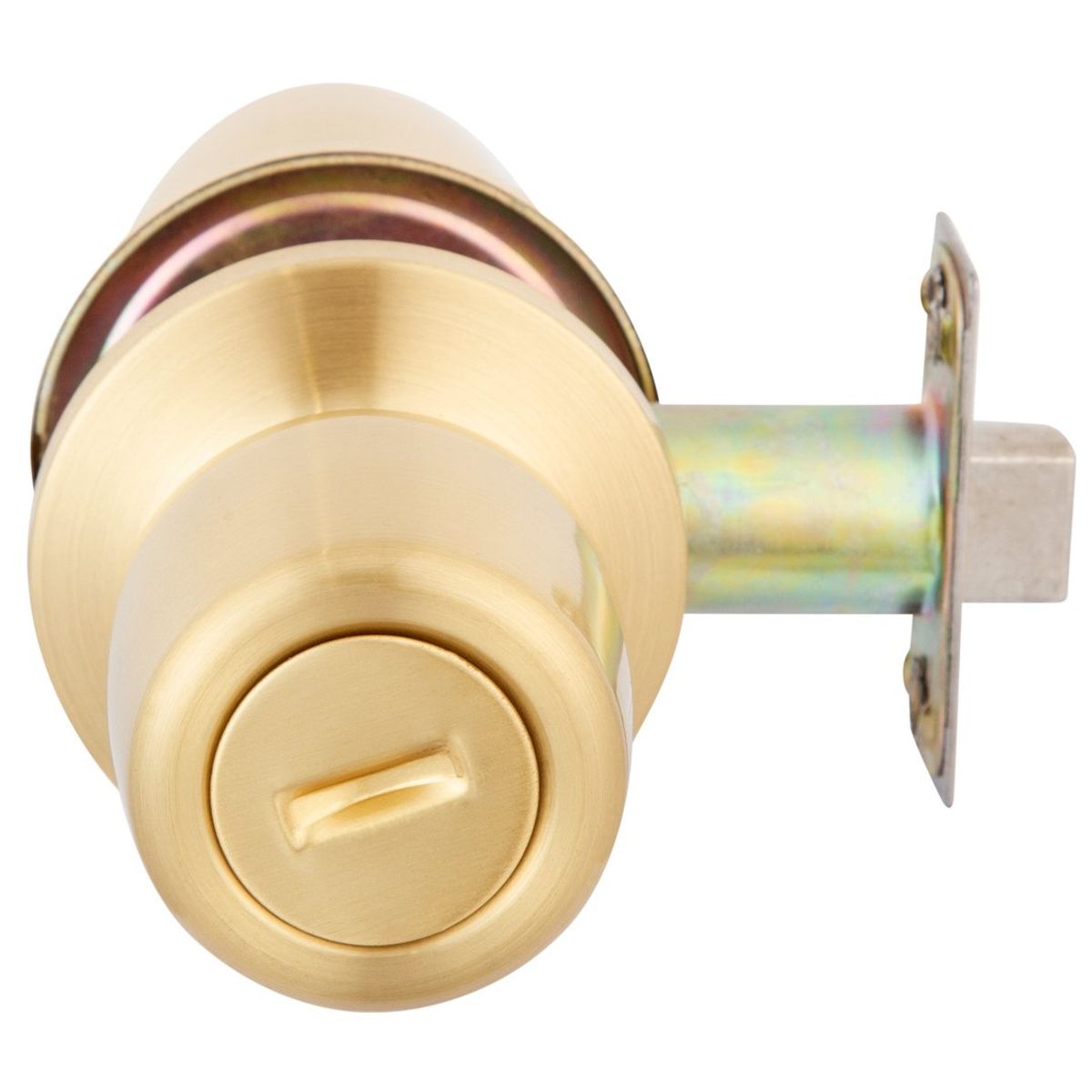 POLI - Cerradura Tubular Pomo 8000 Antibacterial Baño/Dormitorio