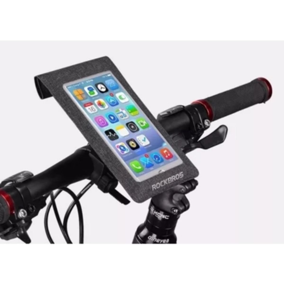 ROCKBROS - Soporte Funda Impermeable De Celular Para Bicicleta Rockbros