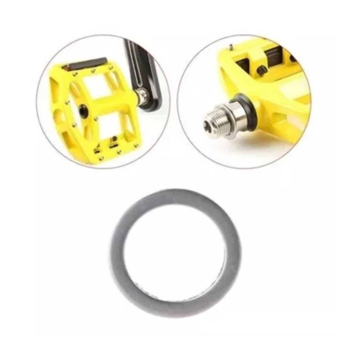 GENERICO - Espaciadores De Pedal De Bicicleta. Set 4 Unidades Bike Fit