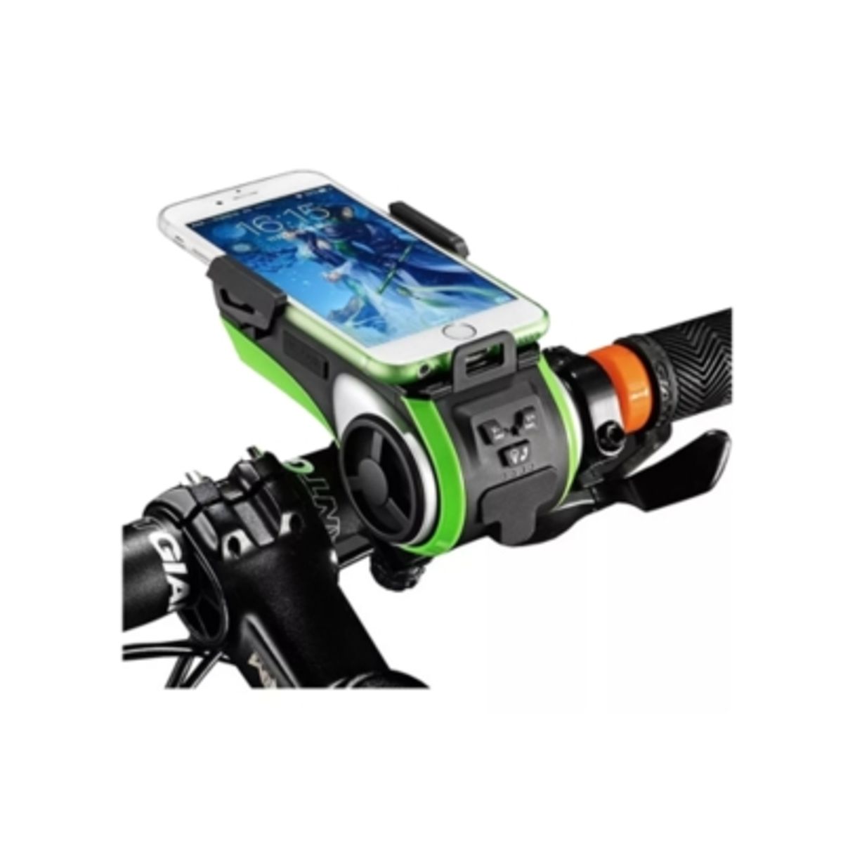 ROCKBROS - Luz Led Multifuncion Con Parlante Bocina Y Cargador Rockbros