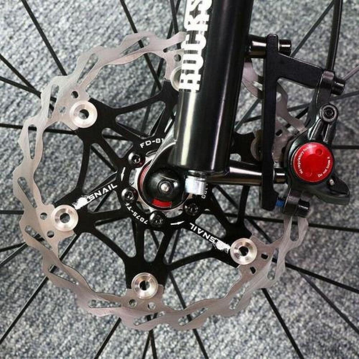 GENERICO - Disco De Freno Flotante 160 Mm Bicicleta Mtb Enduro Dh - Multicolor