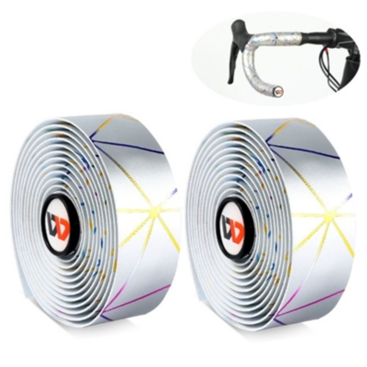 WEST BIKING - Cinta De Manillar Cómoda Y Estilosa Varios Diseños Bicicleta