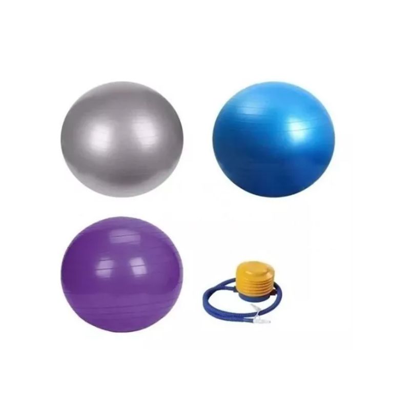 GENERICO - Pelota Balon 75 Cm Pilates Yoga + Inflador