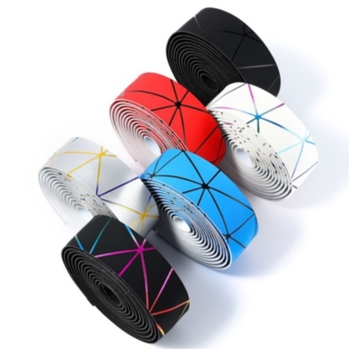 WEST BIKING - Cinta De Manillar Cómoda Y Estilosa Varios Diseños Bicicleta