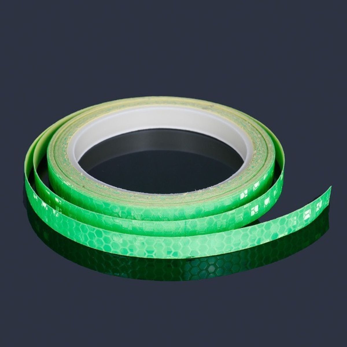 GENERICO - Cinta Adhesiva Reflectante Multiuso Bicicleta Auto Portones