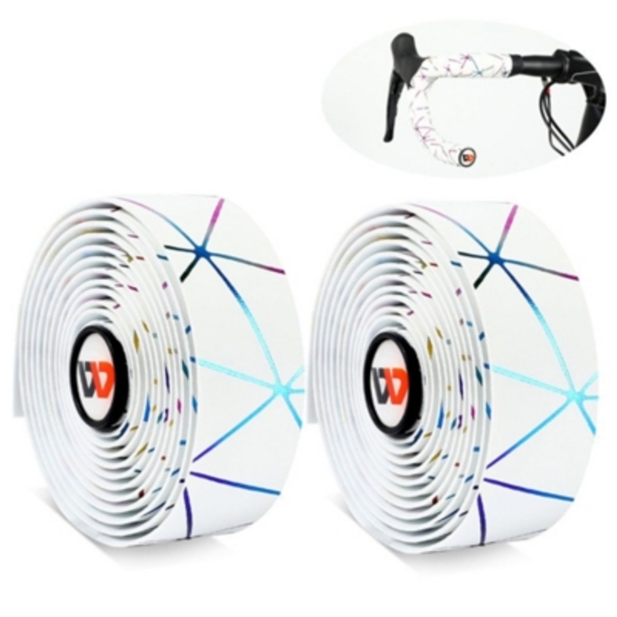 WEST BIKING - Cinta De Manillar Cómoda Y Estilosa Varios Diseños Bicicleta