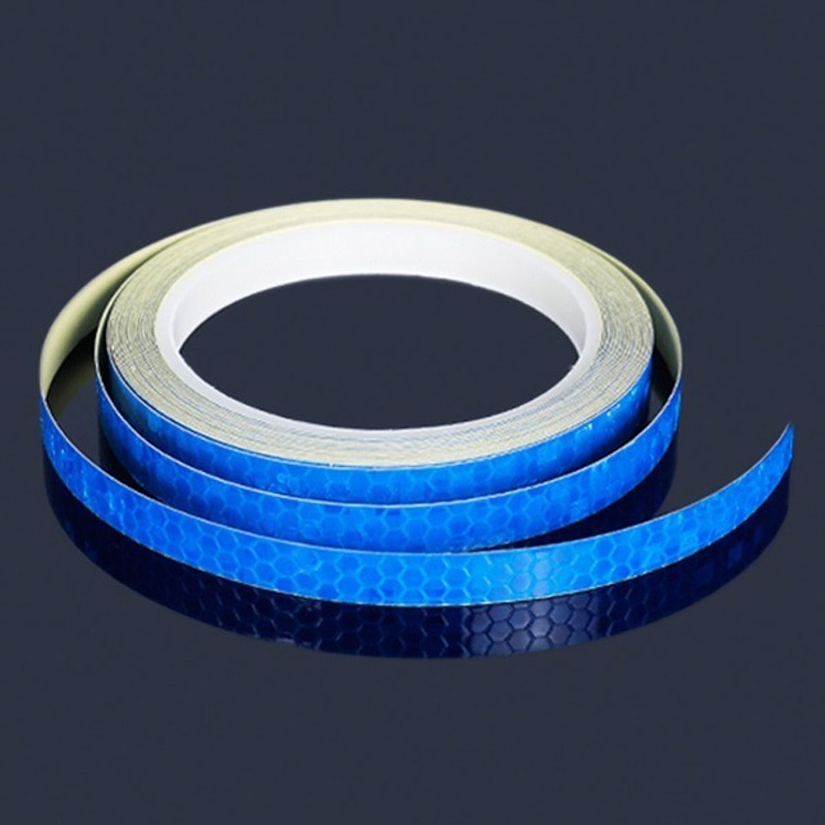 GENERICO - Cinta Adhesiva Reflectante Multiuso Bicicleta Auto Portones