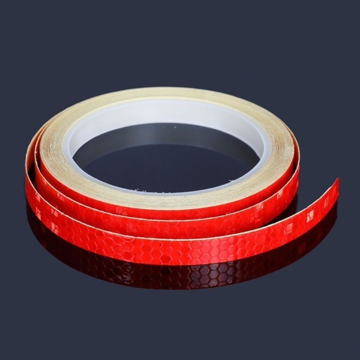 GENERICO - Cinta Adhesiva Reflectante Multiuso Bicicleta Auto Portones