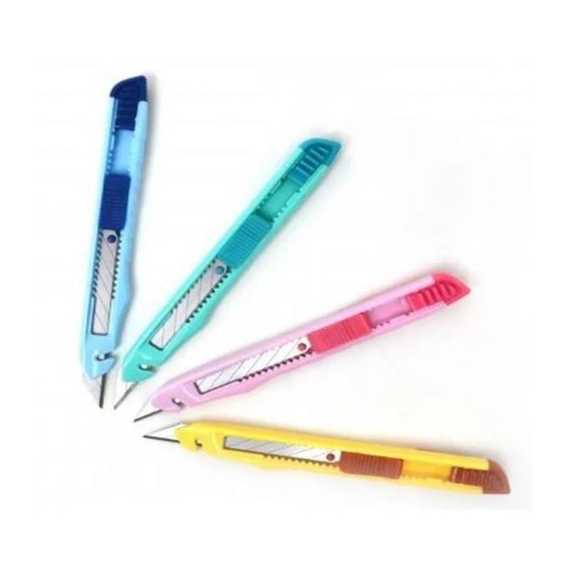 GENERICO - Cuchillo Cartonero Colores Pastel Sdi Japon 9MM