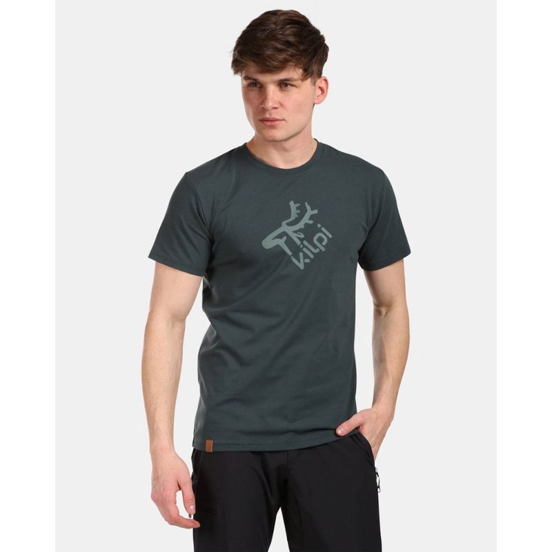 KILPI - Polera Hombre Discover-M Verde Kilpi
