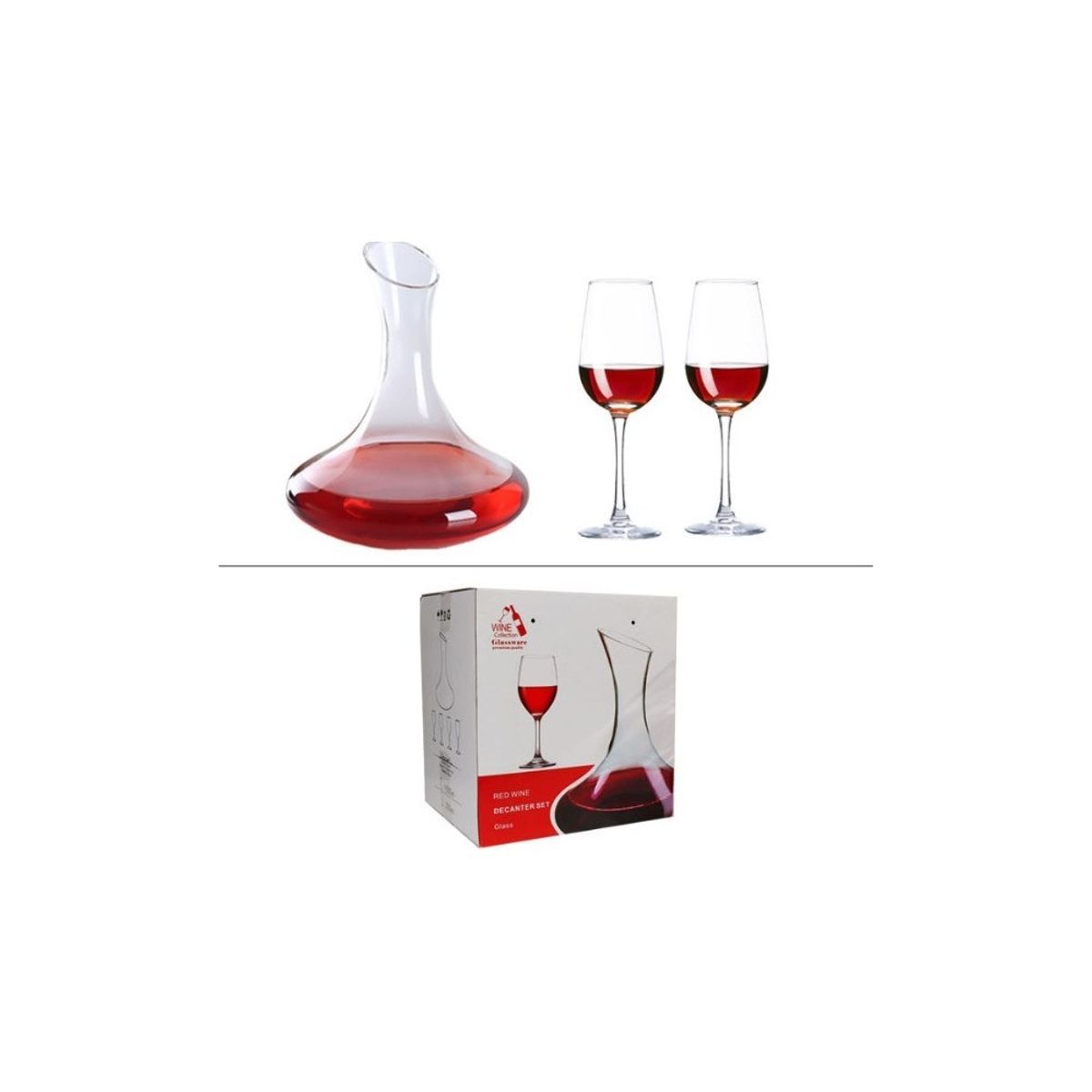 CAP DOR - Set Decantador con Copas