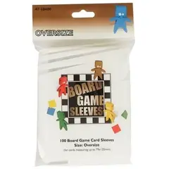 MESAJUEGO - Board Game Sleeves 100un - Protectores Oversize 79x120 mm
