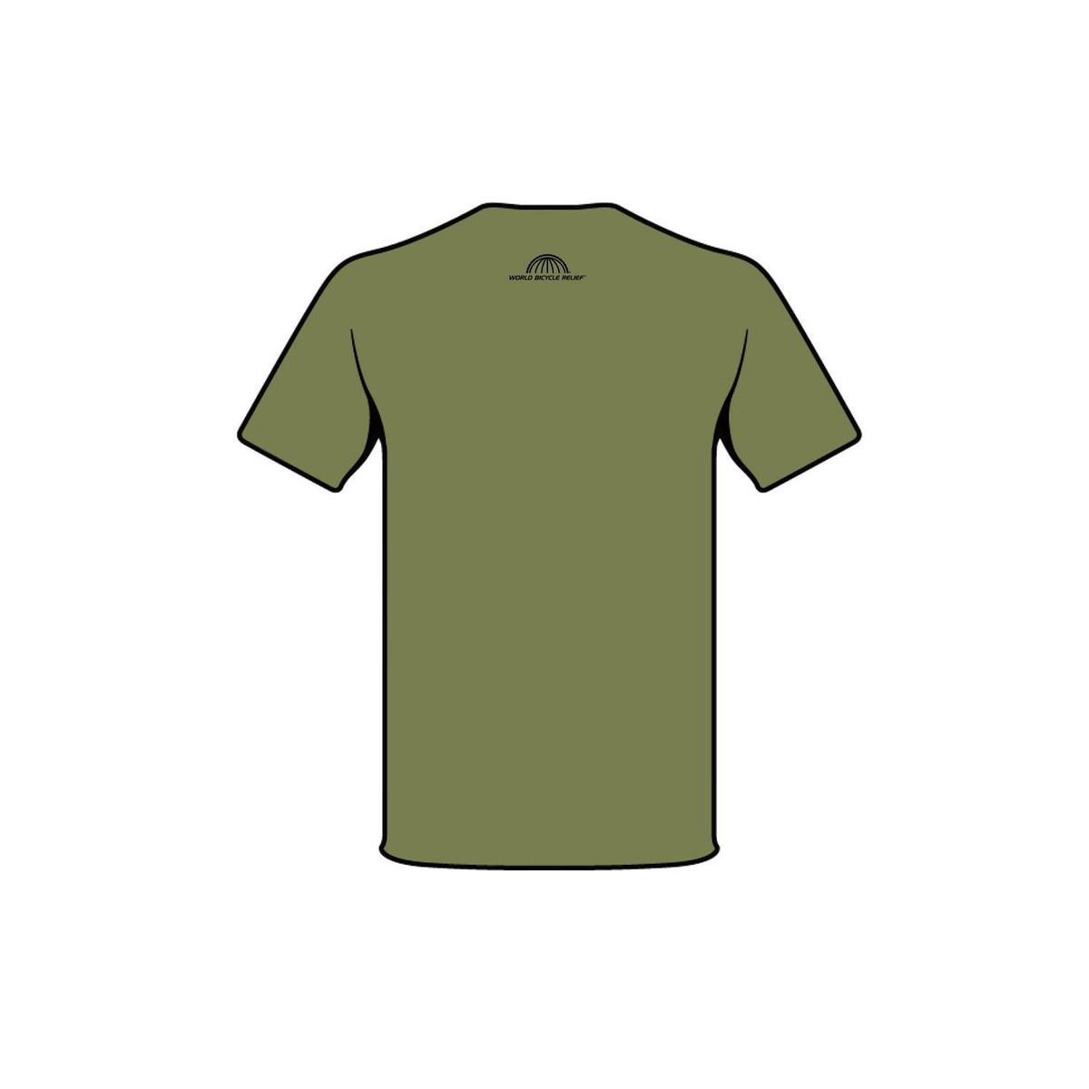 SRAM - Polera SRAM Manga Corta Fragments Verde