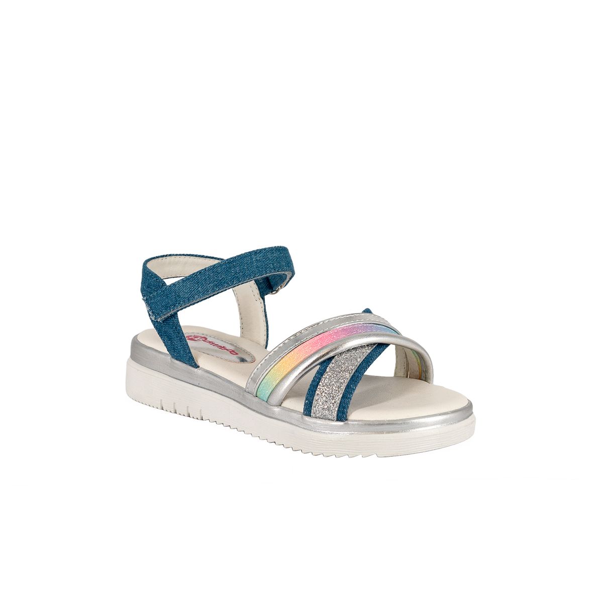BAMBOO - Sandalia Niña Azul Iris Bamboo