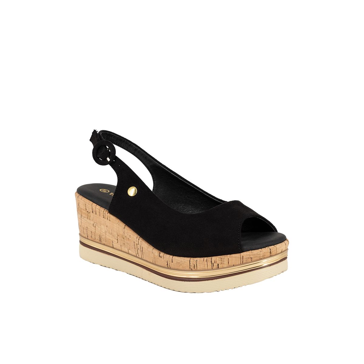 ALQUIMIA - Sandalia Mujer Negro Damia Alquimia