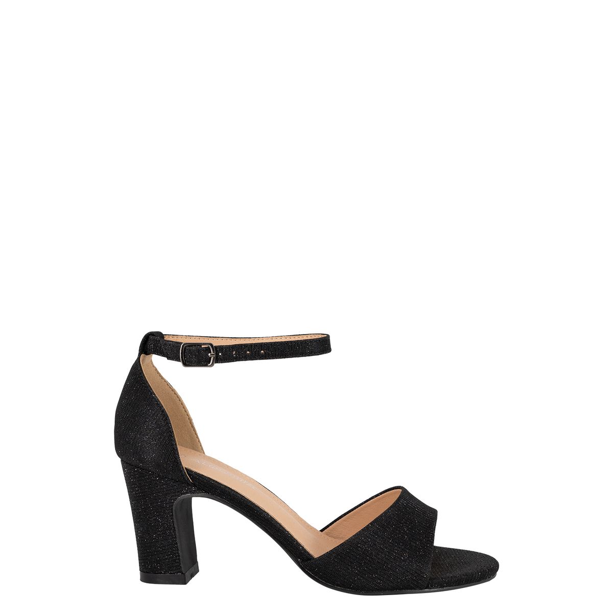 ALQUIMIA - Sandalia Mujer Negro Soret Alquimia