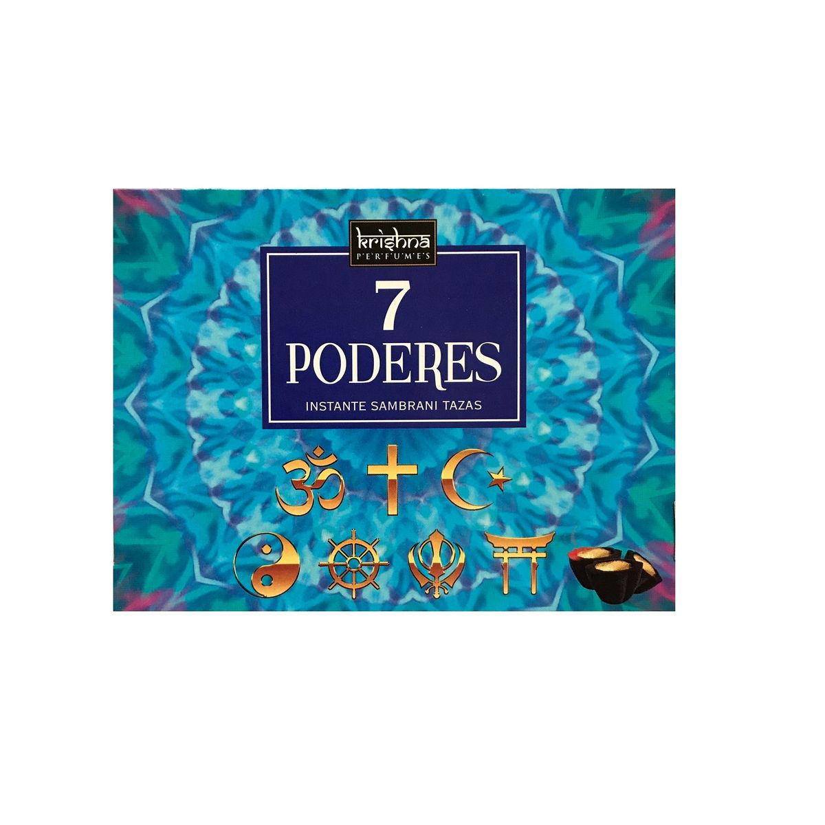 GENERICO - Resina Natural En Copa Proposito 7 Poderes  Caja 12 Unidades