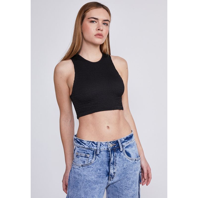 SIOUX - Peto Mujer Negro Fantasia Sioux