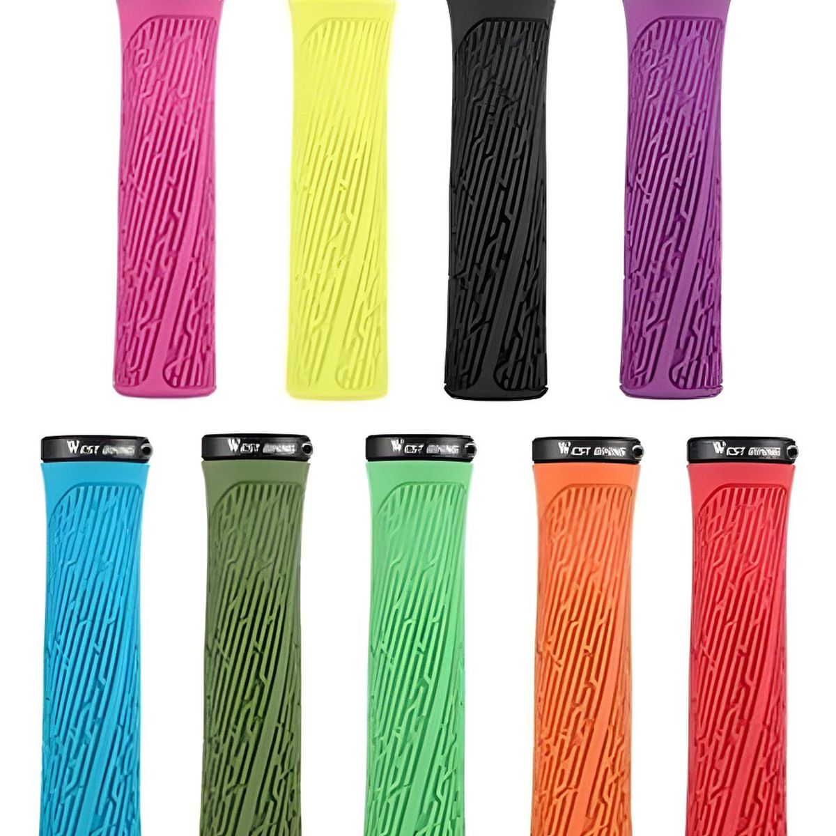WEST BIKING - Puños West Biking C Lock Mtb Bmx Grips Empuñadura - Azul