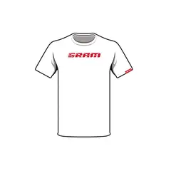 SRAM - Polera Manga Corta Speed Slash Blanco