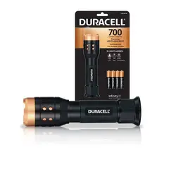DURACELL - Linterna 700 Lumenes Con Zoom Pilas Incluidas