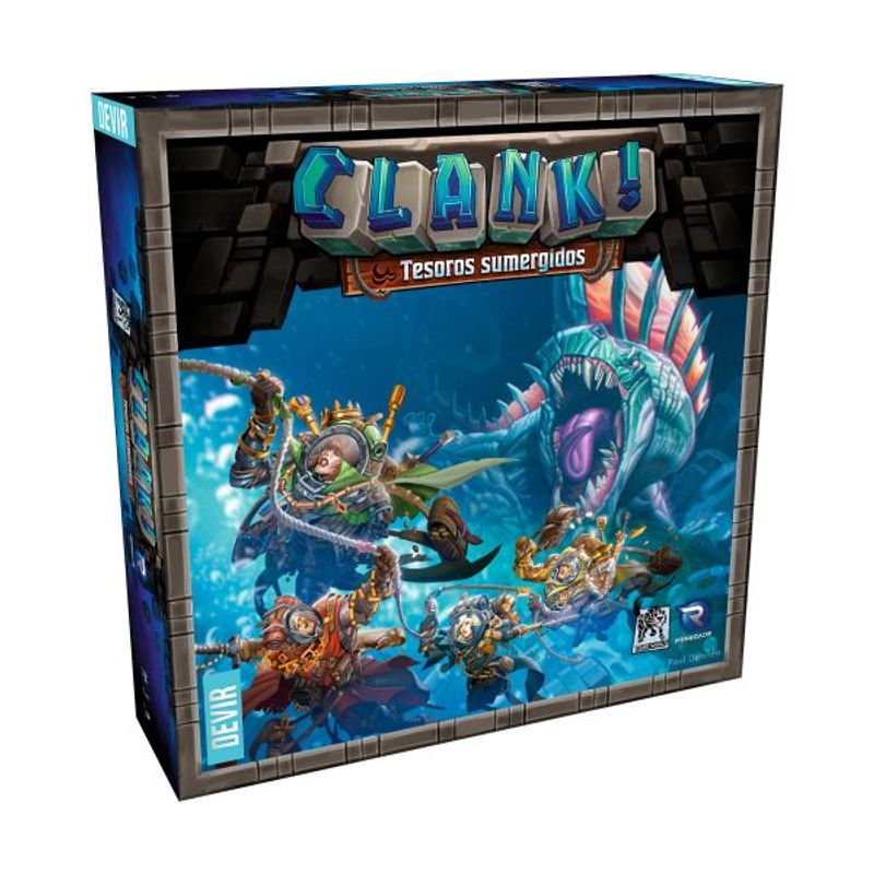DEVIR - Clank Expansión Tesoros Sumergidos - Español