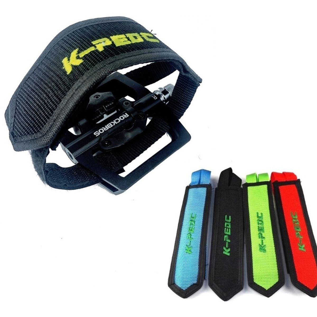 GENERICO - Straps De Pedal Para Bicicleta Correa Fixie Bmx Urbana Cala